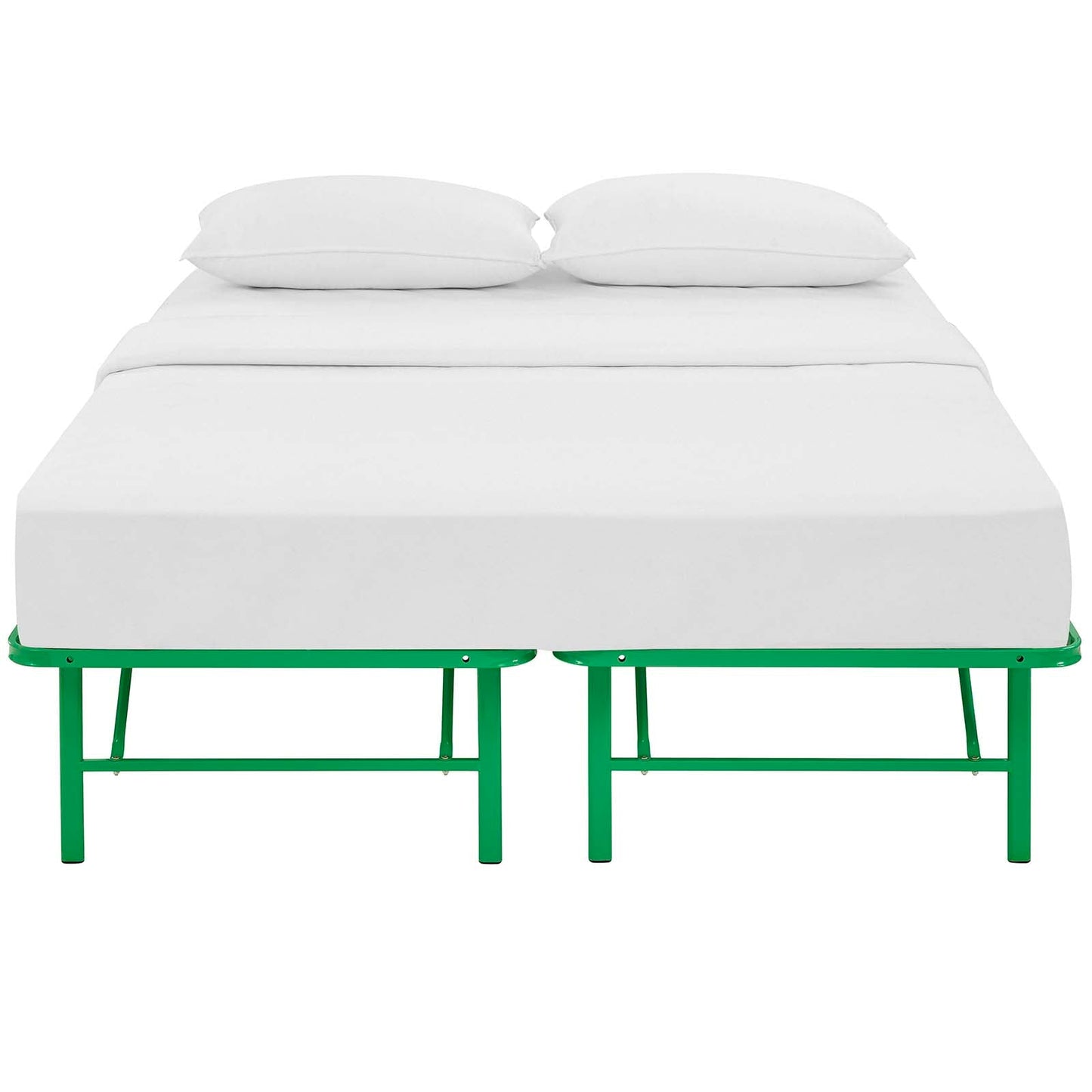 Horizon Stainless Steel Queen Bed Frame by Modway