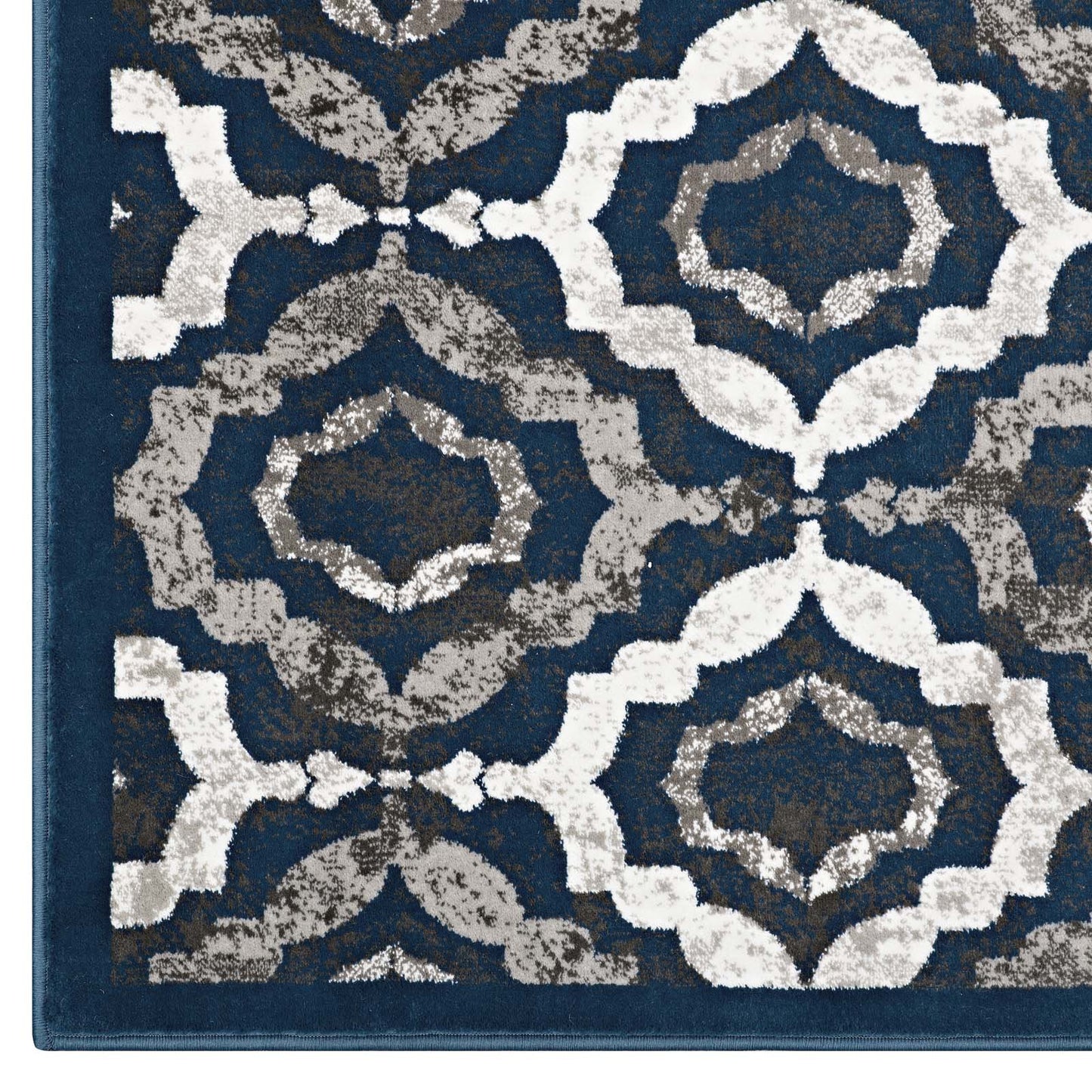 Kalinda Rustic Vintage Moroccan Trellis 5x8 Area Rug by Modway