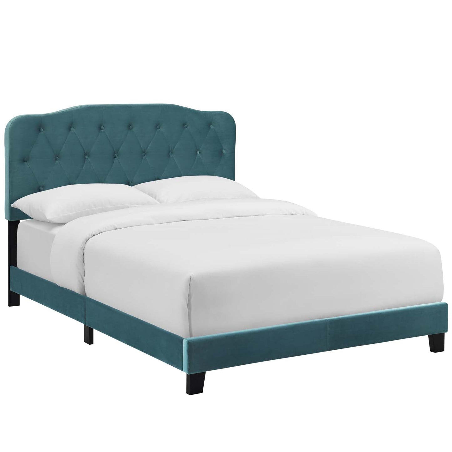 Amelia Performance Velvet Twin Bed by Modway