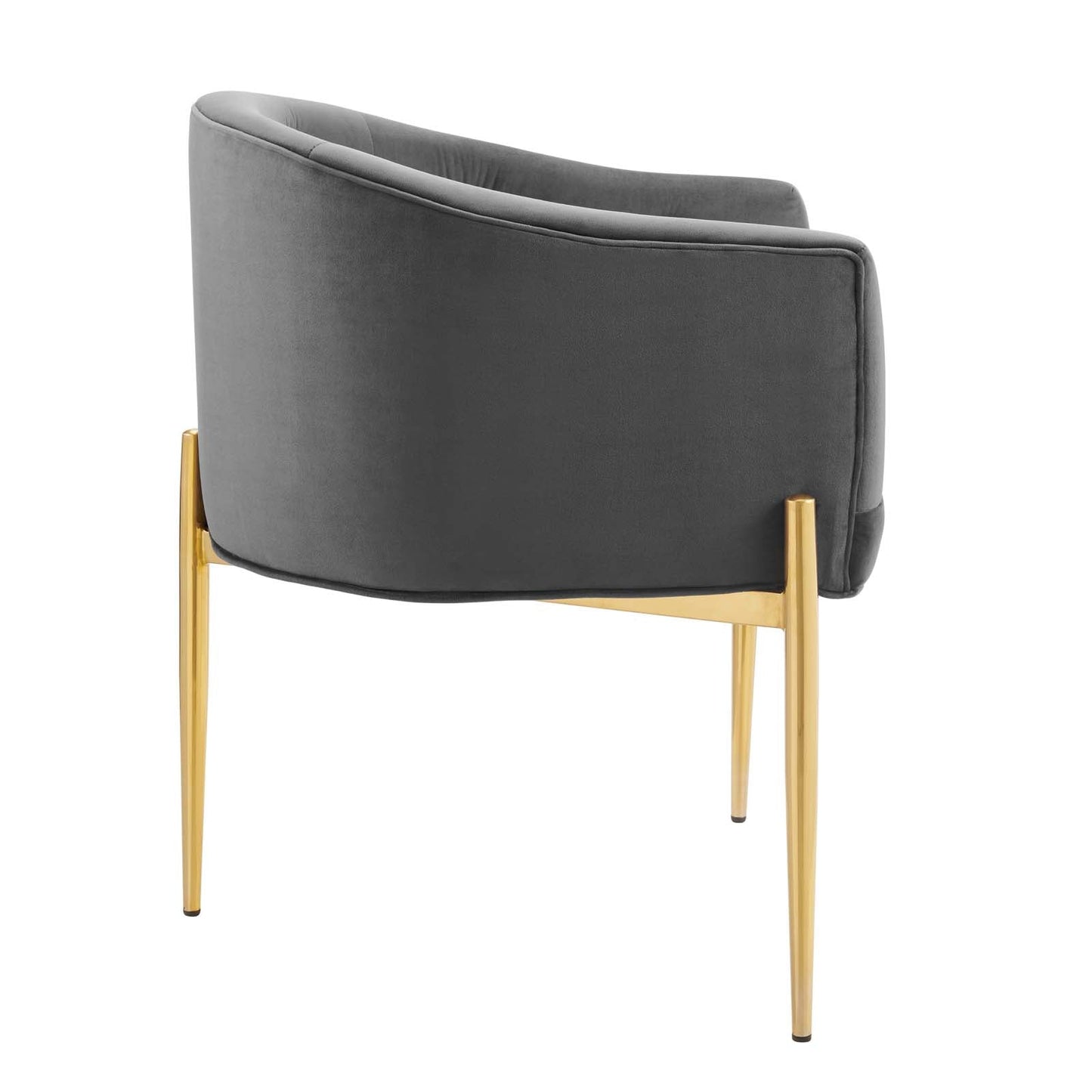 Savour Tufted Performance Velvet Accent Chairs Set of 2 by Modway