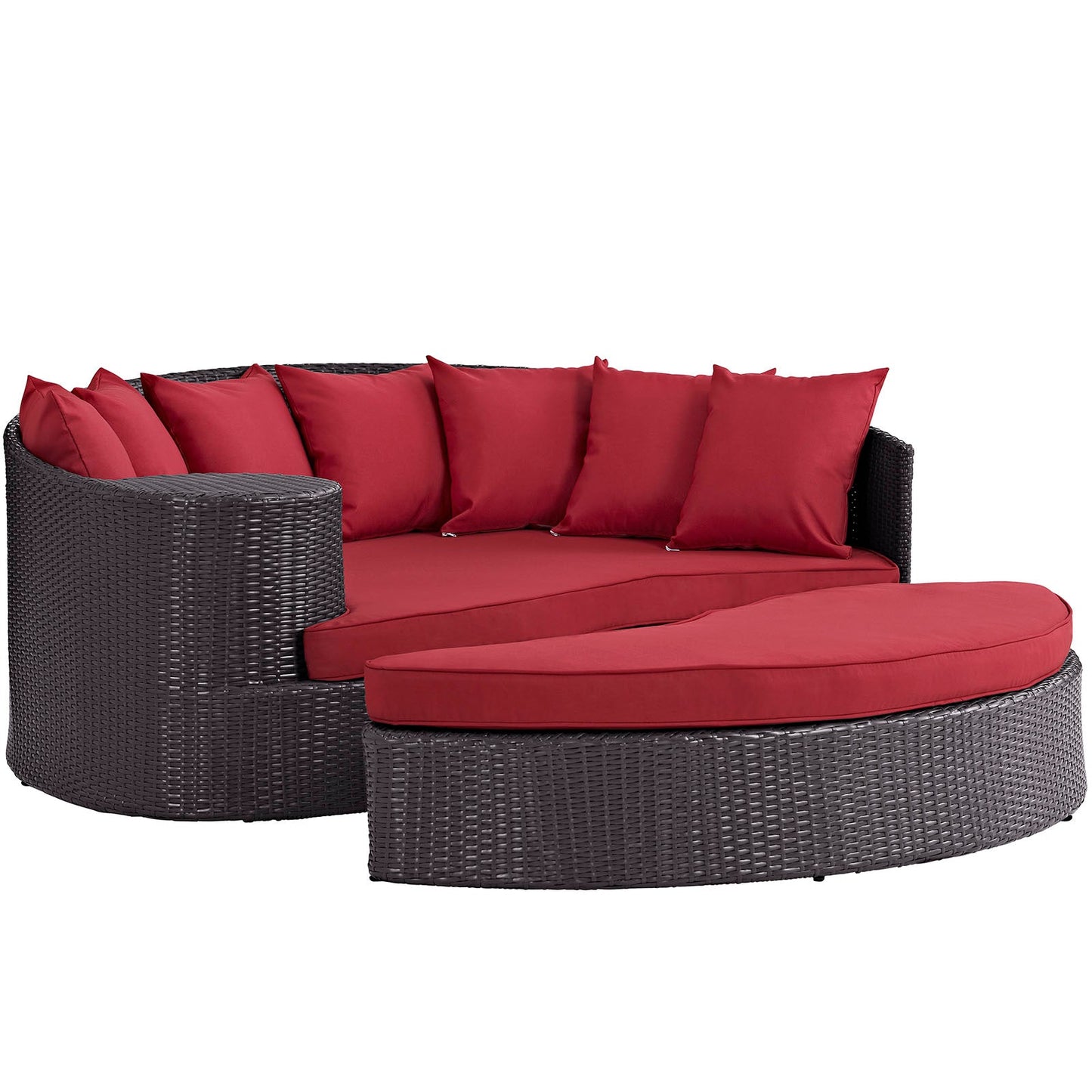 Taiji Outdoor Patio Wicker Daybed by Modway