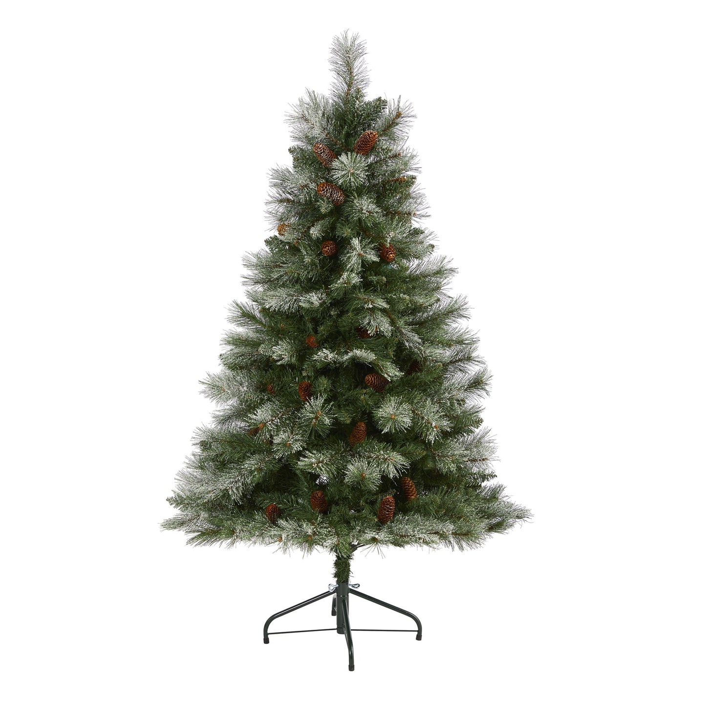 5' Snowed French Alps Mountain Pine Artificial Christmas Tree