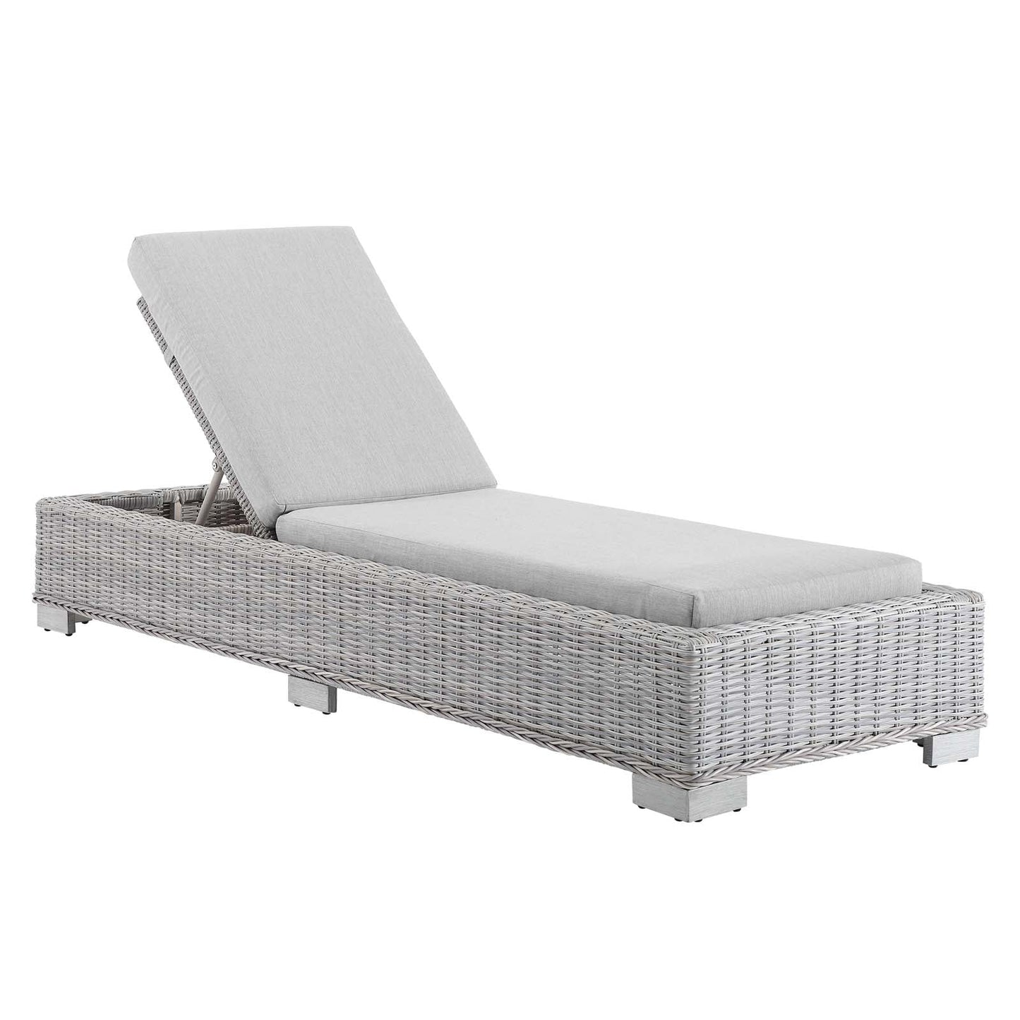 Conway Sunbrella¨ Outdoor Patio Wicker Rattan Chaise Lounge by Modway
