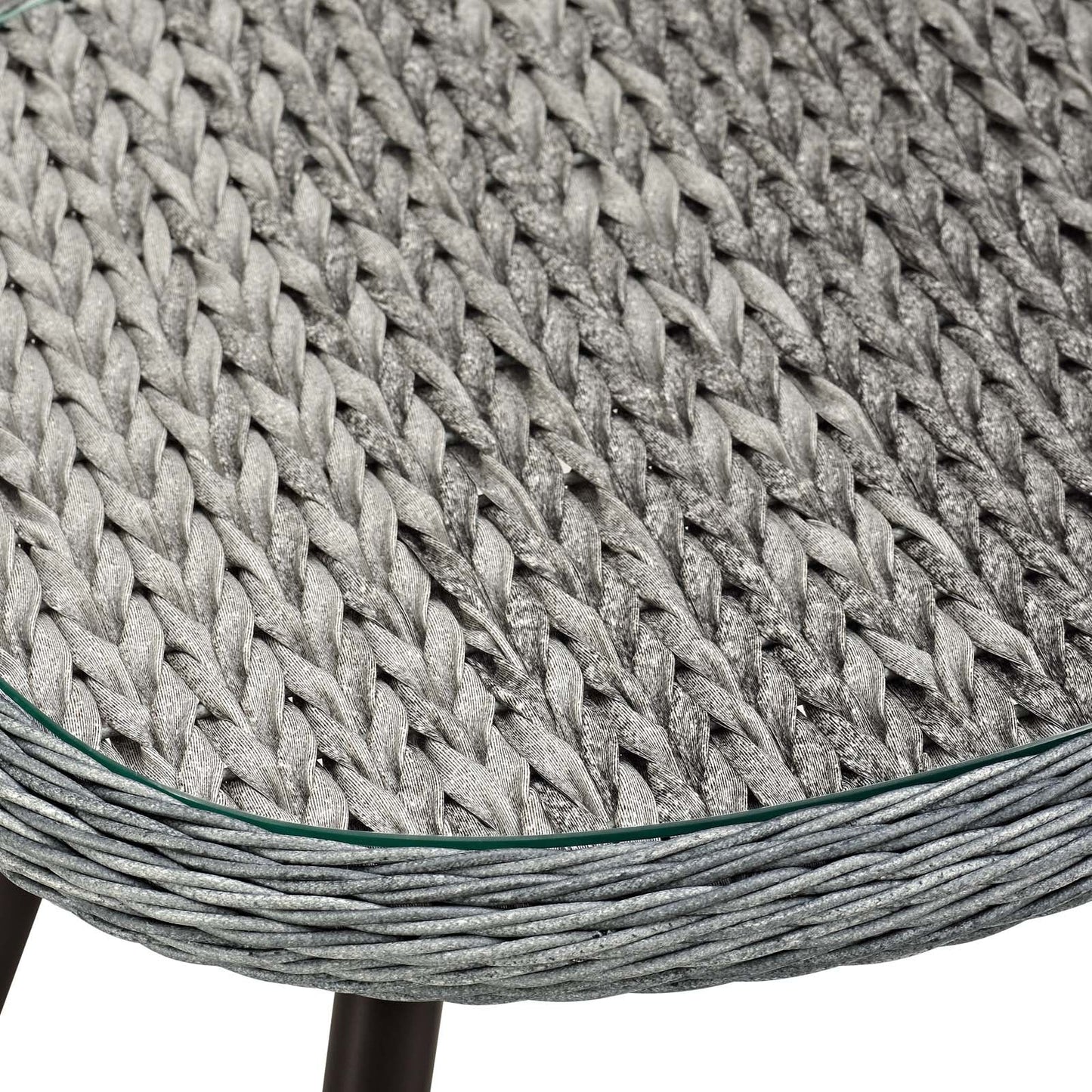 Endeavor Outdoor Patio Wicker Rattan Side Table by Modway
