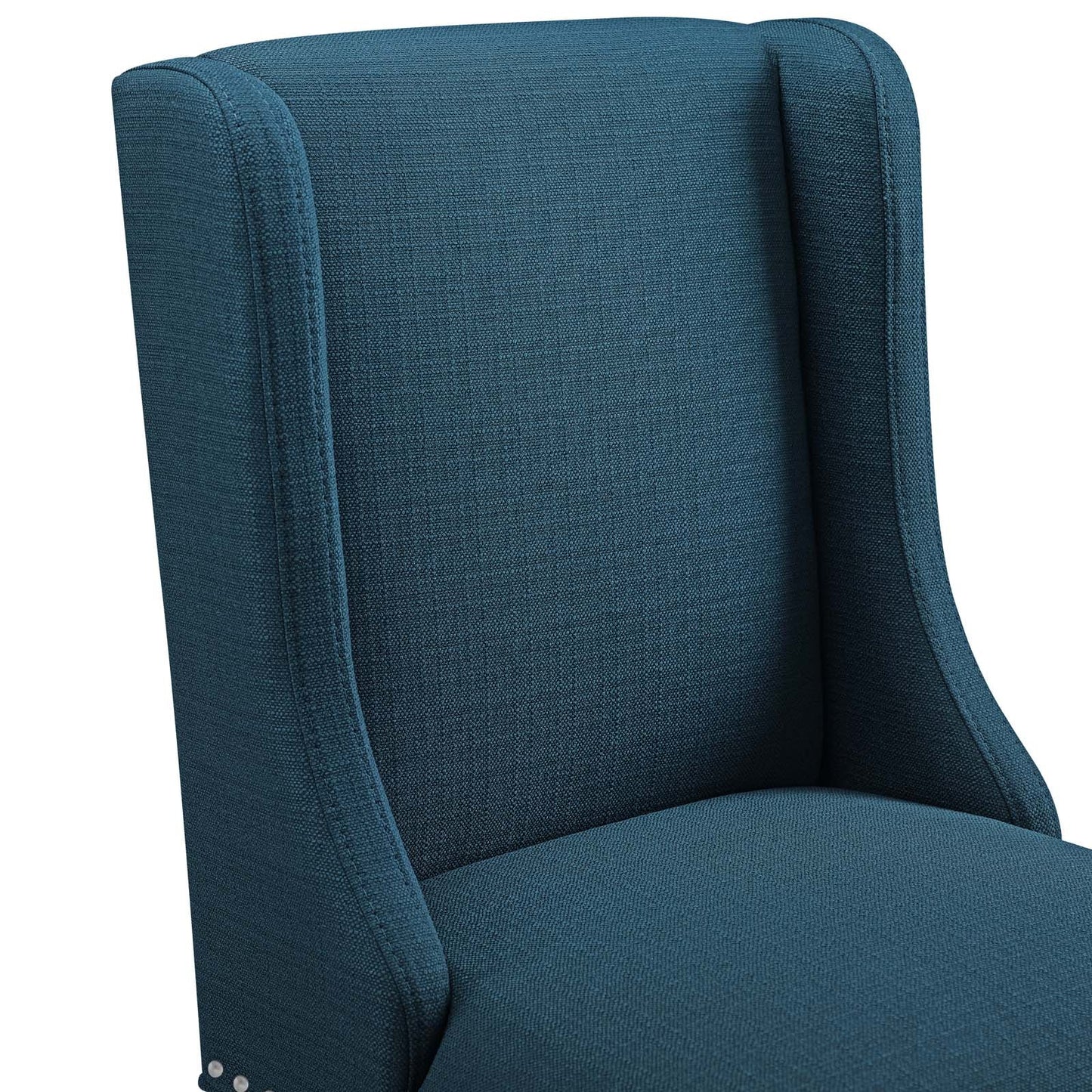 Baron Upholstered Fabric Bar Stool Set of 2 by Modway