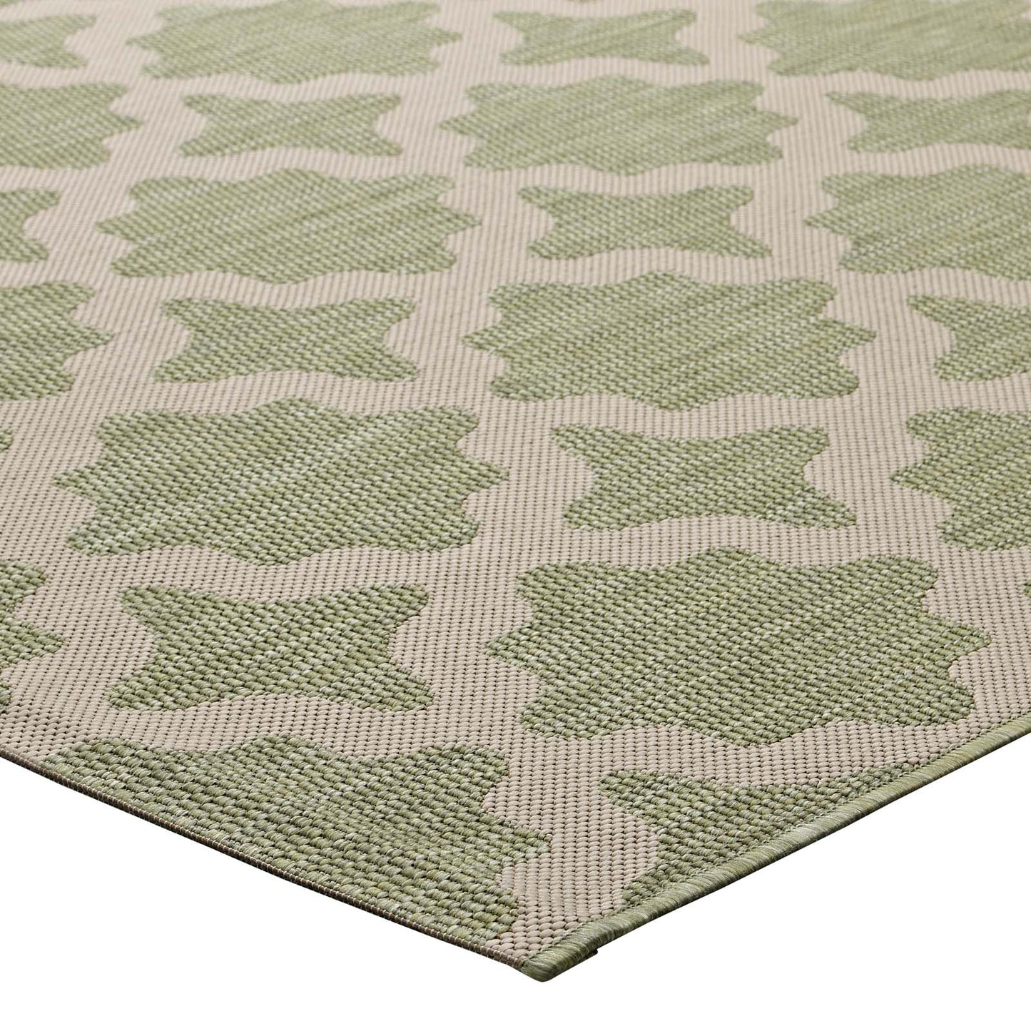 Cerelia Moroccan Trellis Indoor and Outdoor 5x8 Area Rug by Modway