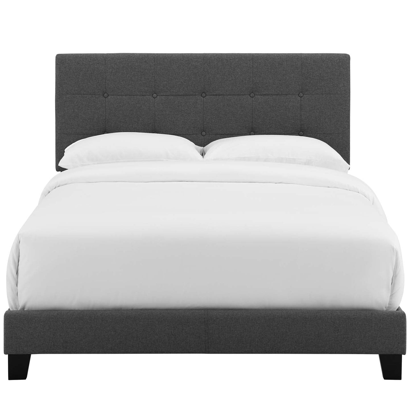 Amira Upholstered Fabric King Bed by Modway