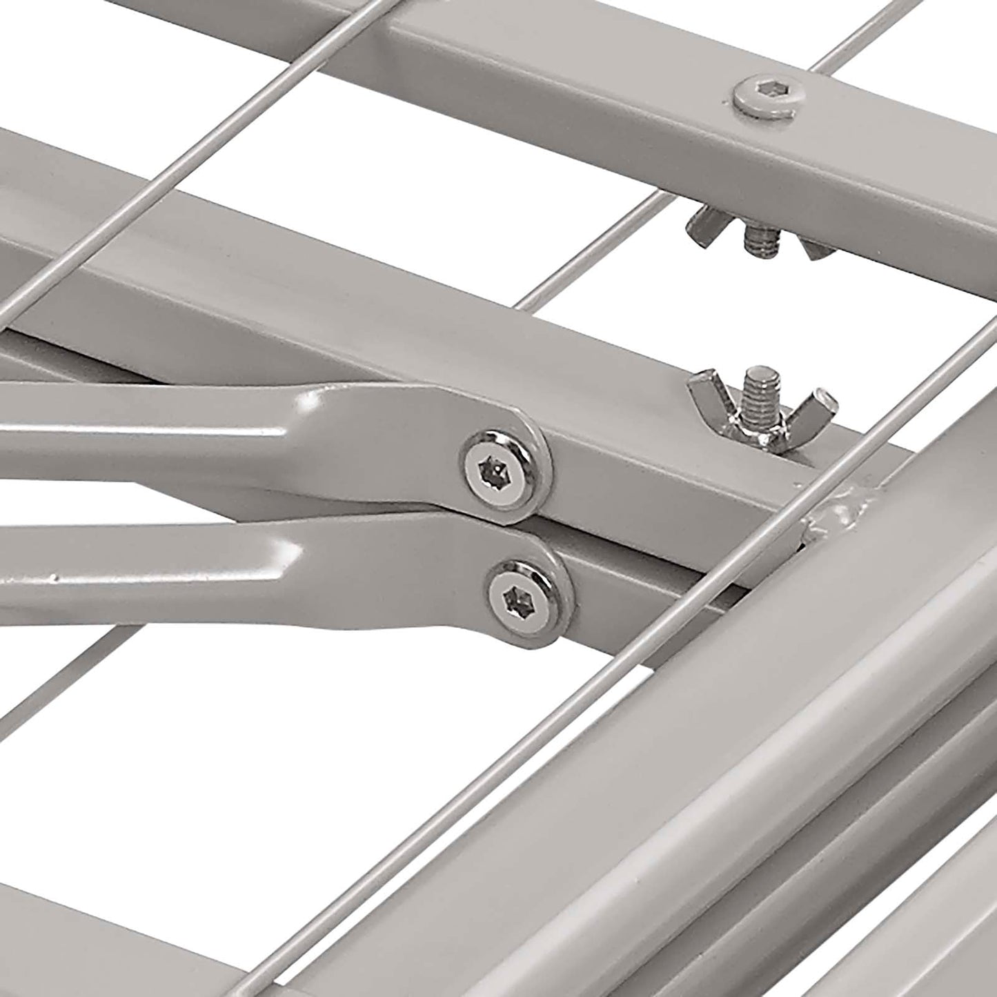 Horizon Stainless Steel Twin Bed Frame by Modway