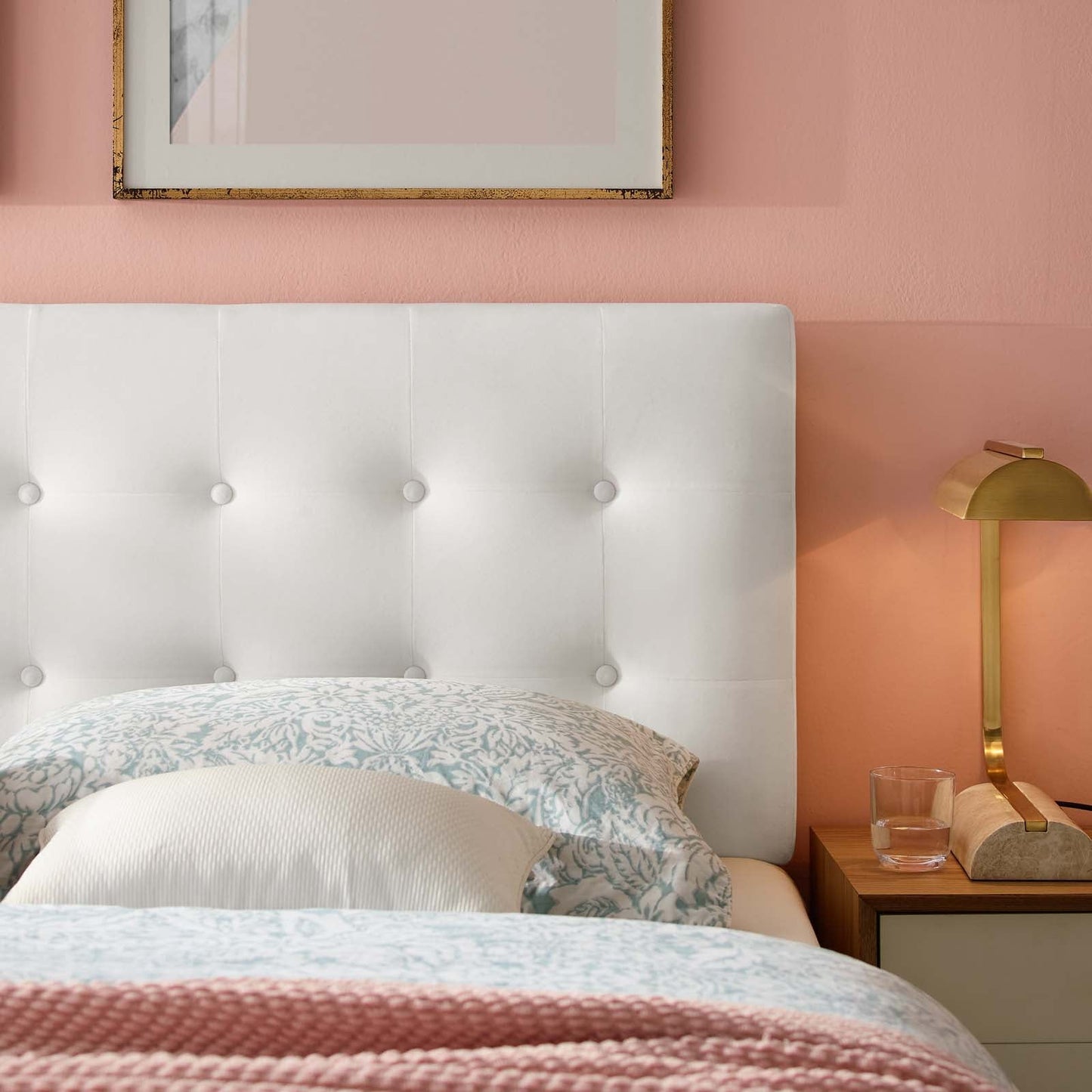 Emily Biscuit Tufted Performance Velvet King Headboard by Modway