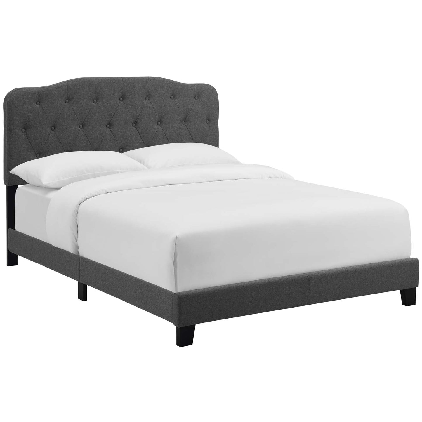 Amelia Upholstered Fabric King Bed by Modway