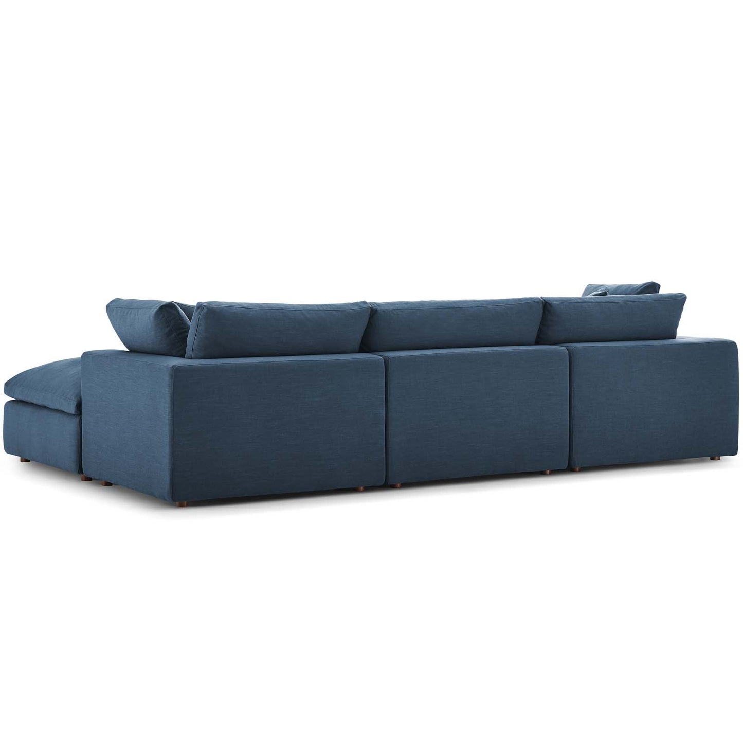 Commix 4 Piece Down Filled Overstuffed Sectional Sofa Set by Modway
