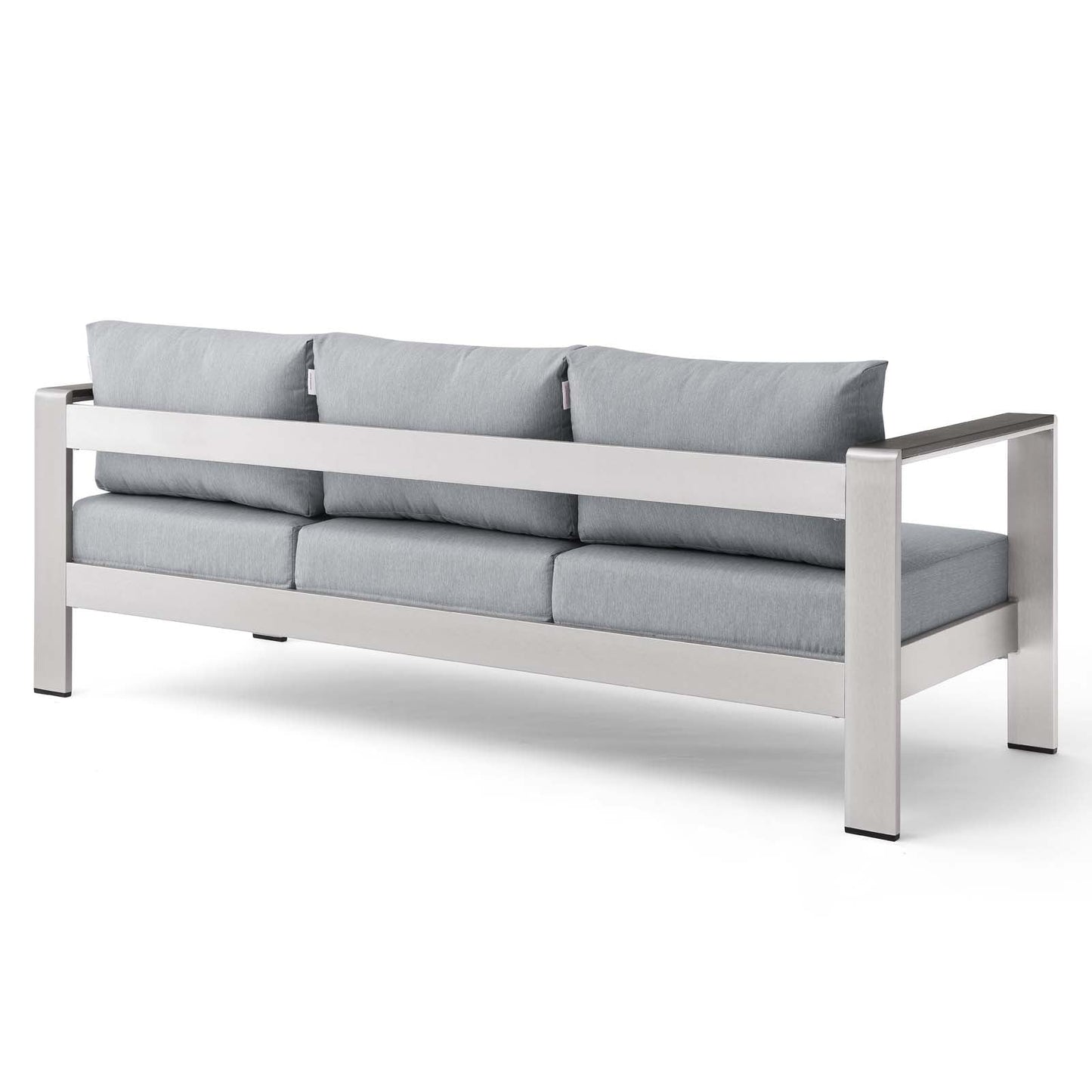 Shore Outdoor Patio Aluminum Sofa by Modway