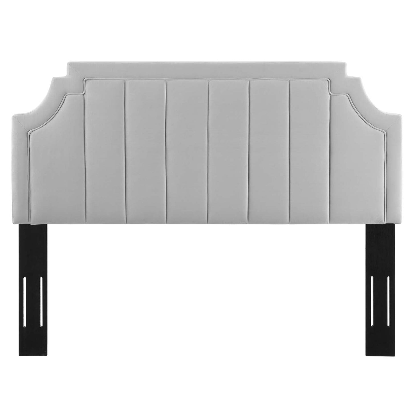 Alyona Channel Tufted Performance Velvet Full/Queen Headboard by Modway