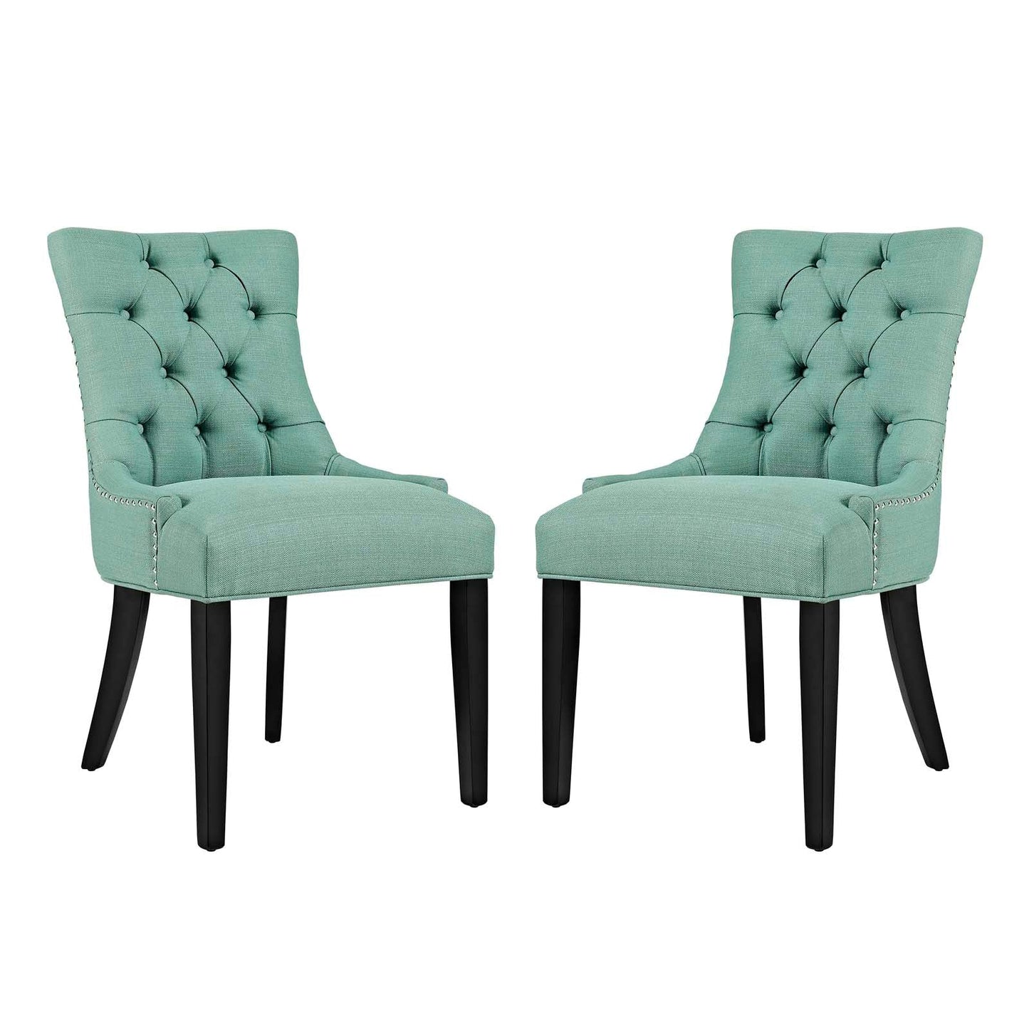 Regent Fabric Dining Side Chair Set of 2 by Modway