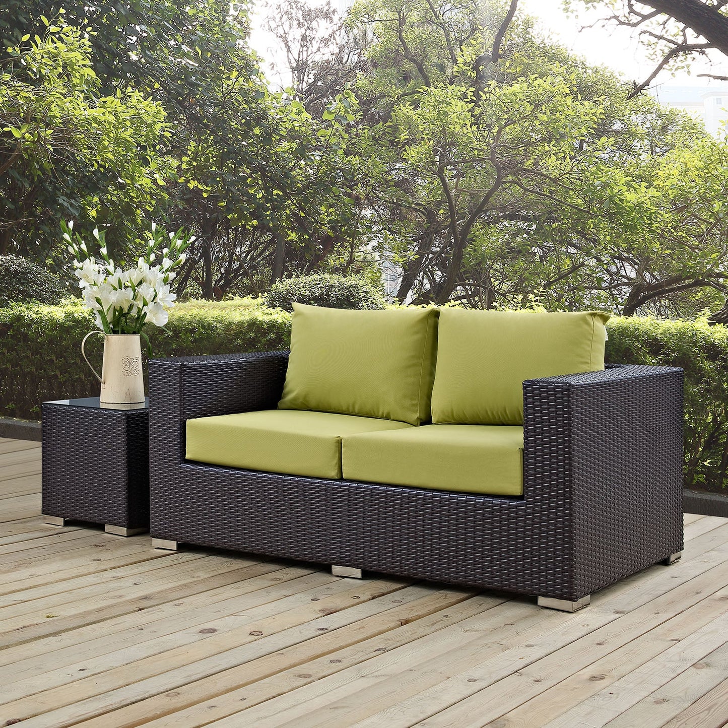 Convene Outdoor Patio Loveseat by Modway