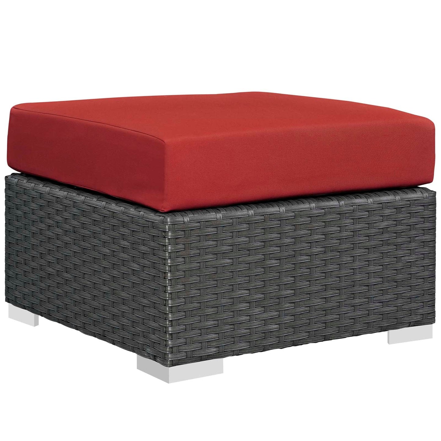 Sojourn Outdoor Patio Sunbrella¨ Ottoman by Modway