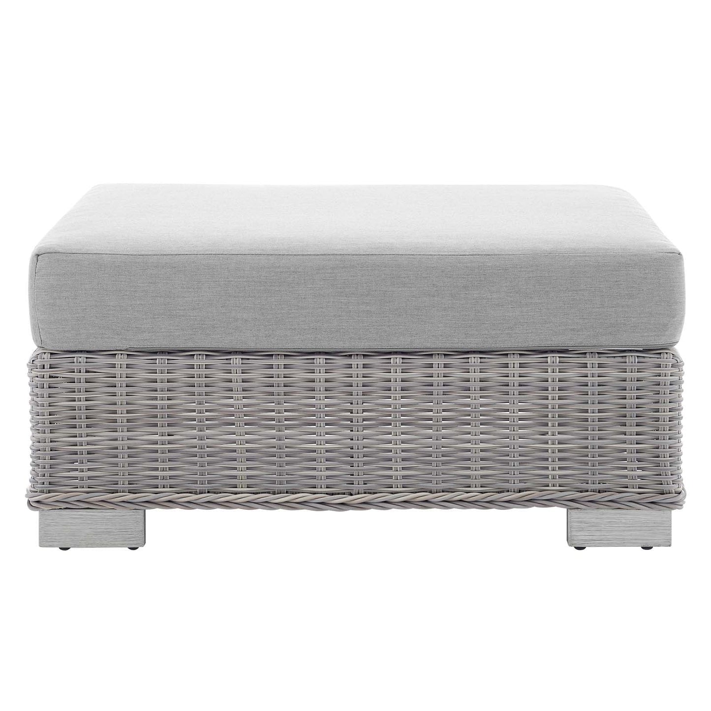 Conway Sunbrella¨ Outdoor Patio Wicker Rattan Ottoman by Modway