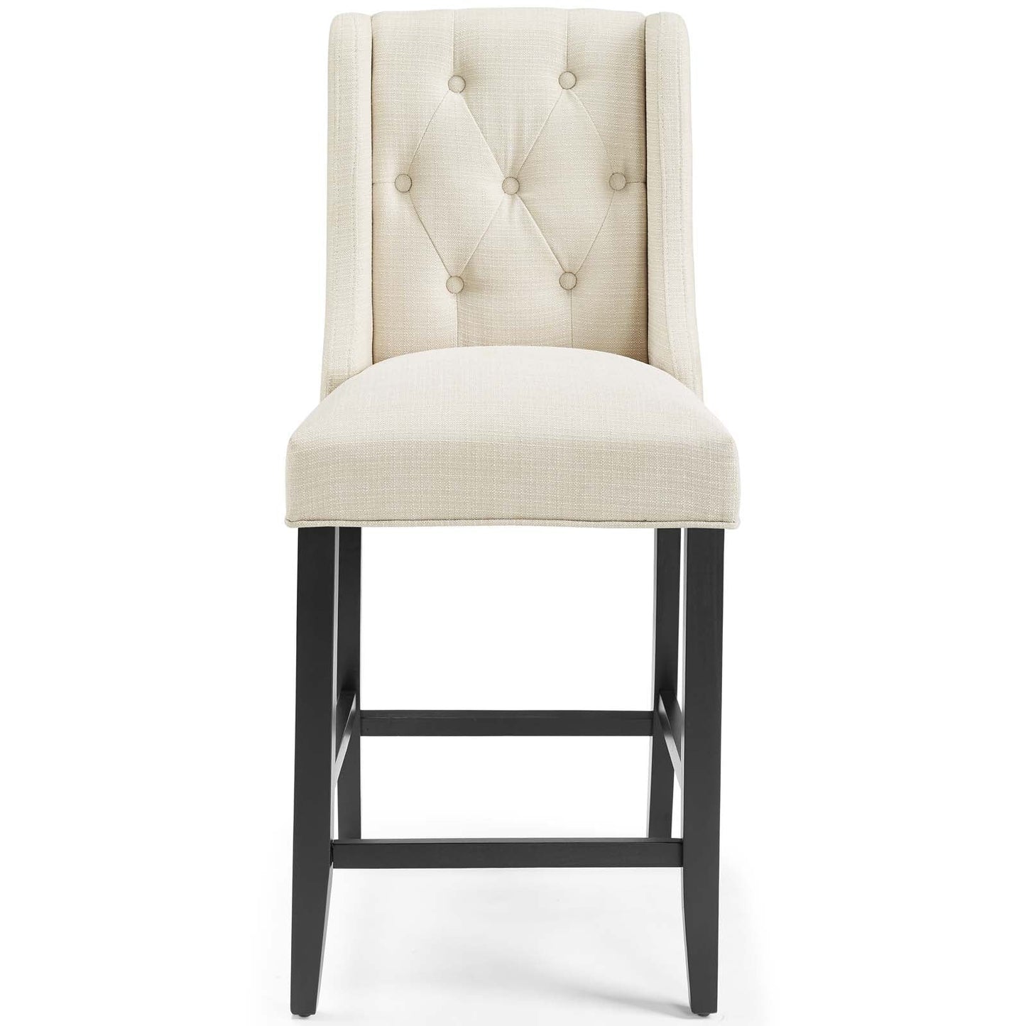 Baronet Tufted Button Upholstered Fabric Counter Stool by Modway