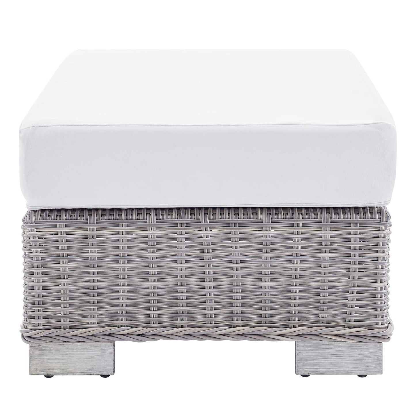 Conway Sunbrella¨ Outdoor Patio Wicker Rattan Ottoman by Modway