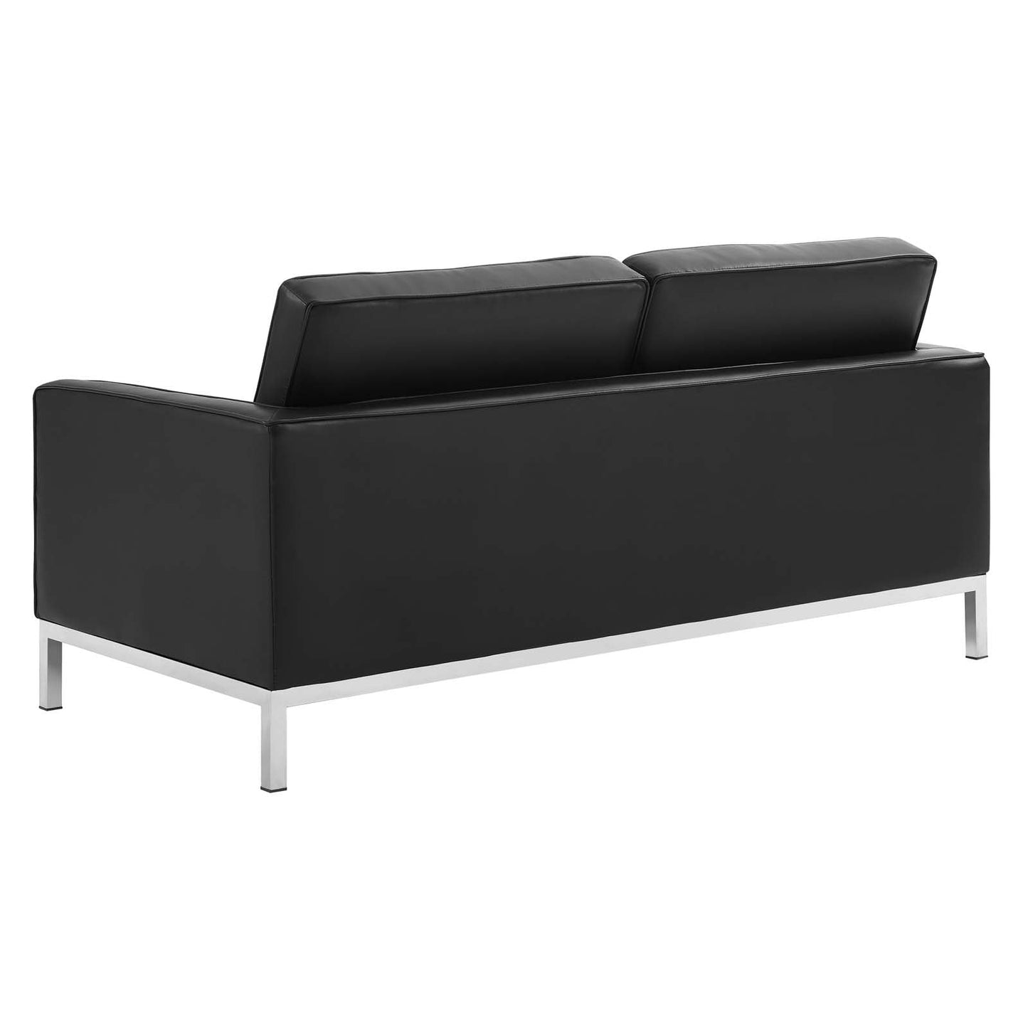 Loft 2-Piece Tufted Vegan Leather Furniture Set by Modway