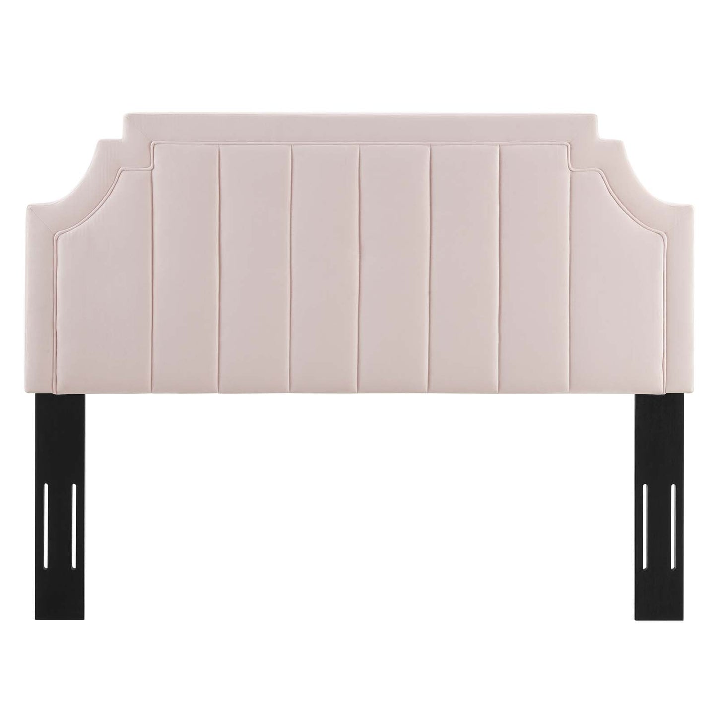 Alyona Channel Tufted Performance Velvet Twin Headboard by Modway