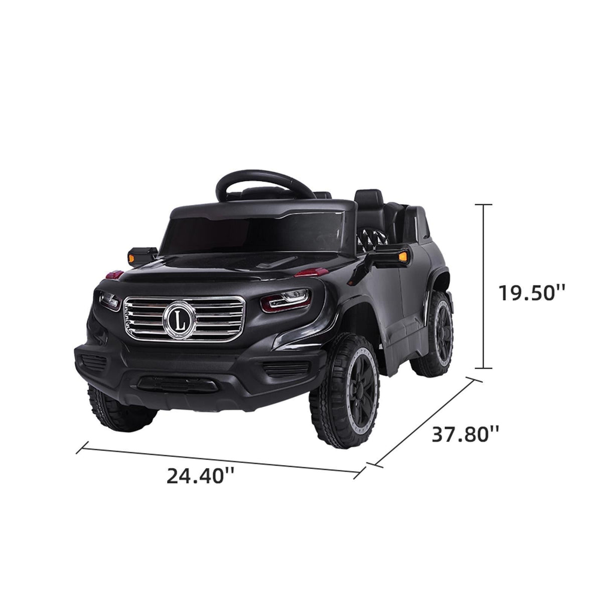 6V Electric Kids Ride On Car Truck with Remote Control and 3 Speeds