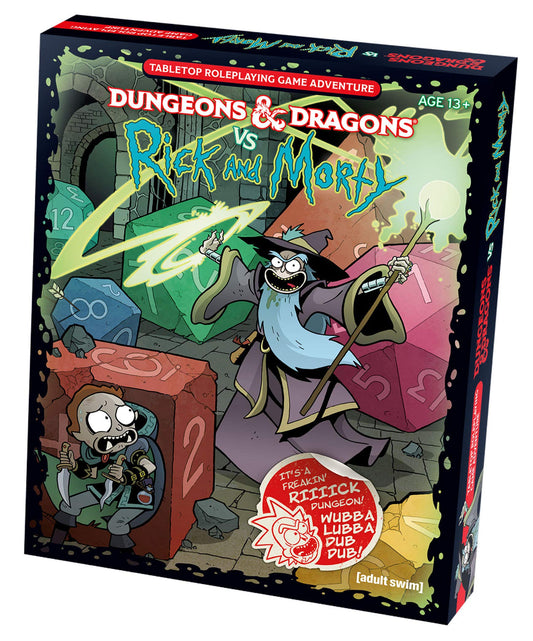 Dungeons & Dragons - Dungeons & Dragons vs. Rick and Morty (Hardcover)
