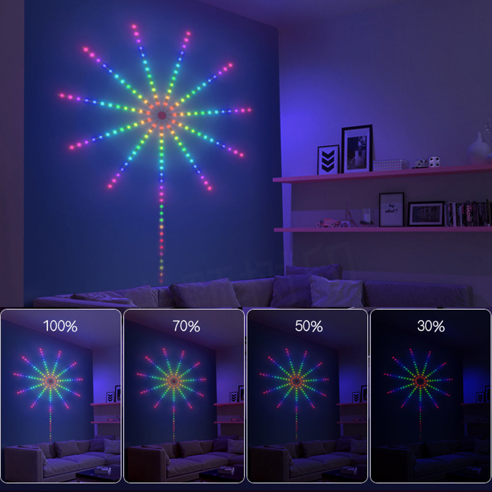 Running Water Lamp With USB Fireworks Set Bare Board