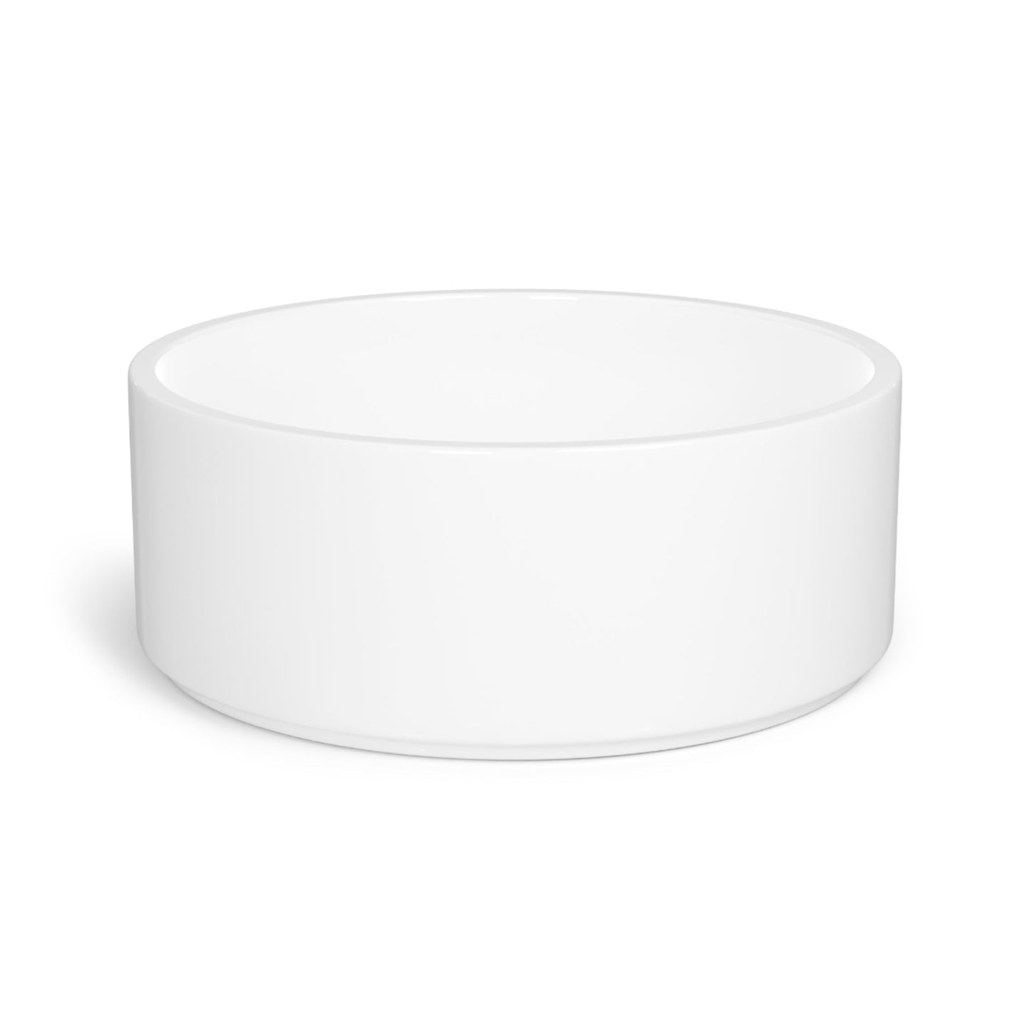 Love Line Ceramic Cat Bowl | Cat Love Design