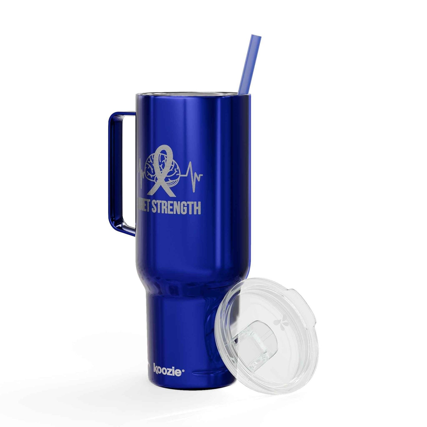 Quiet Strength 40oz Insulated Tumbler