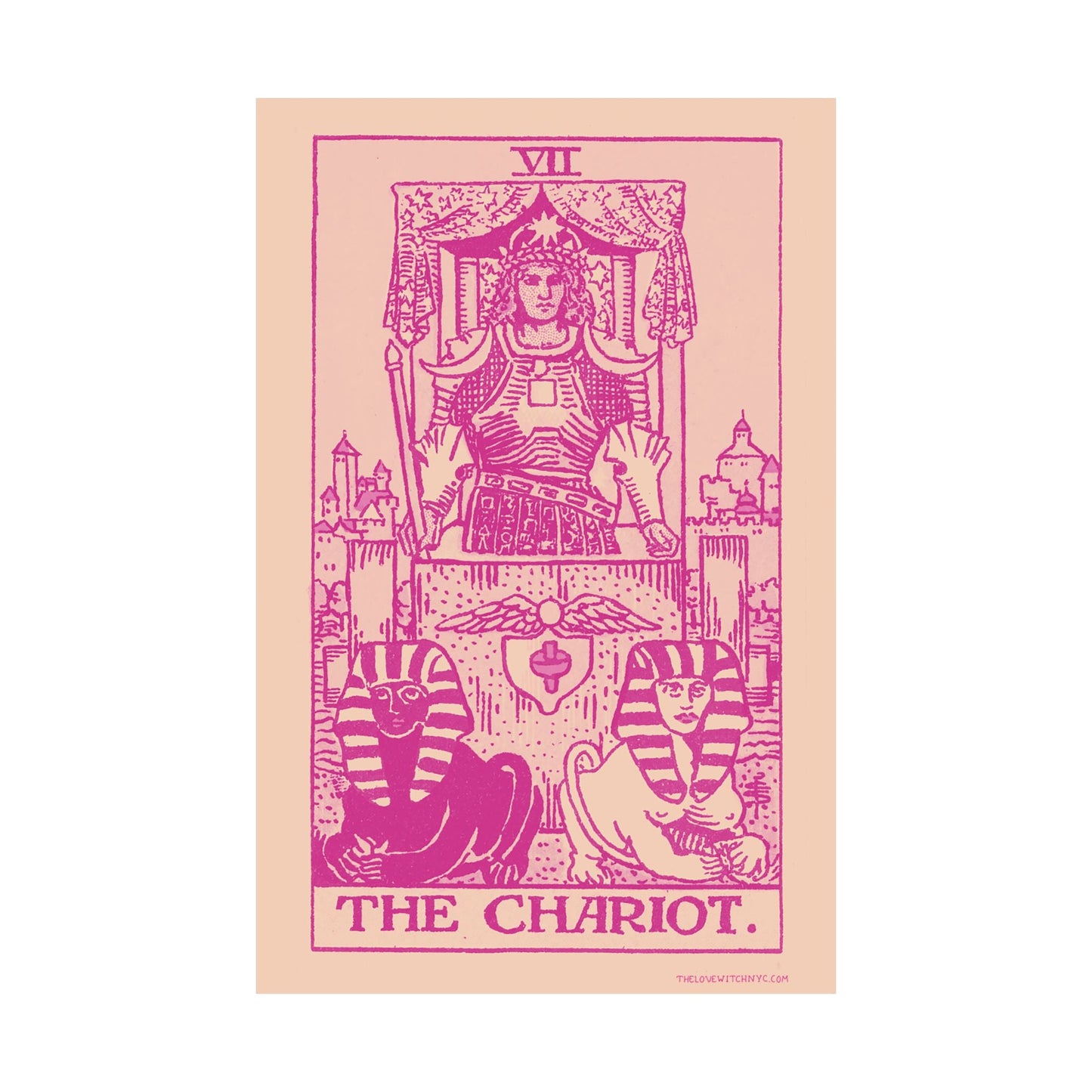 The Chariot Tarot Card Poster by The Love Witch
