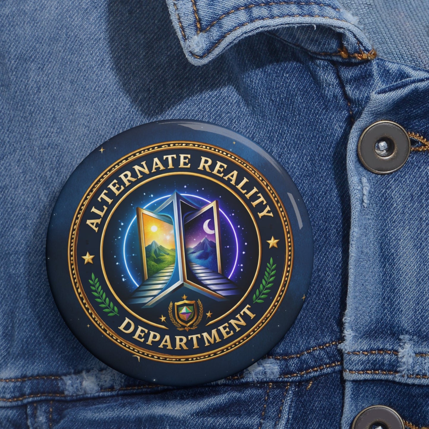 Alternate Reality Department Pinback Button