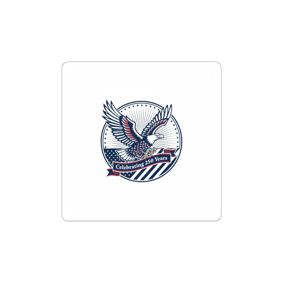 Semiquincentennial Eagle Emblem Kiss-Cut Stickers | 250th Anniversary USA 1776-2026
