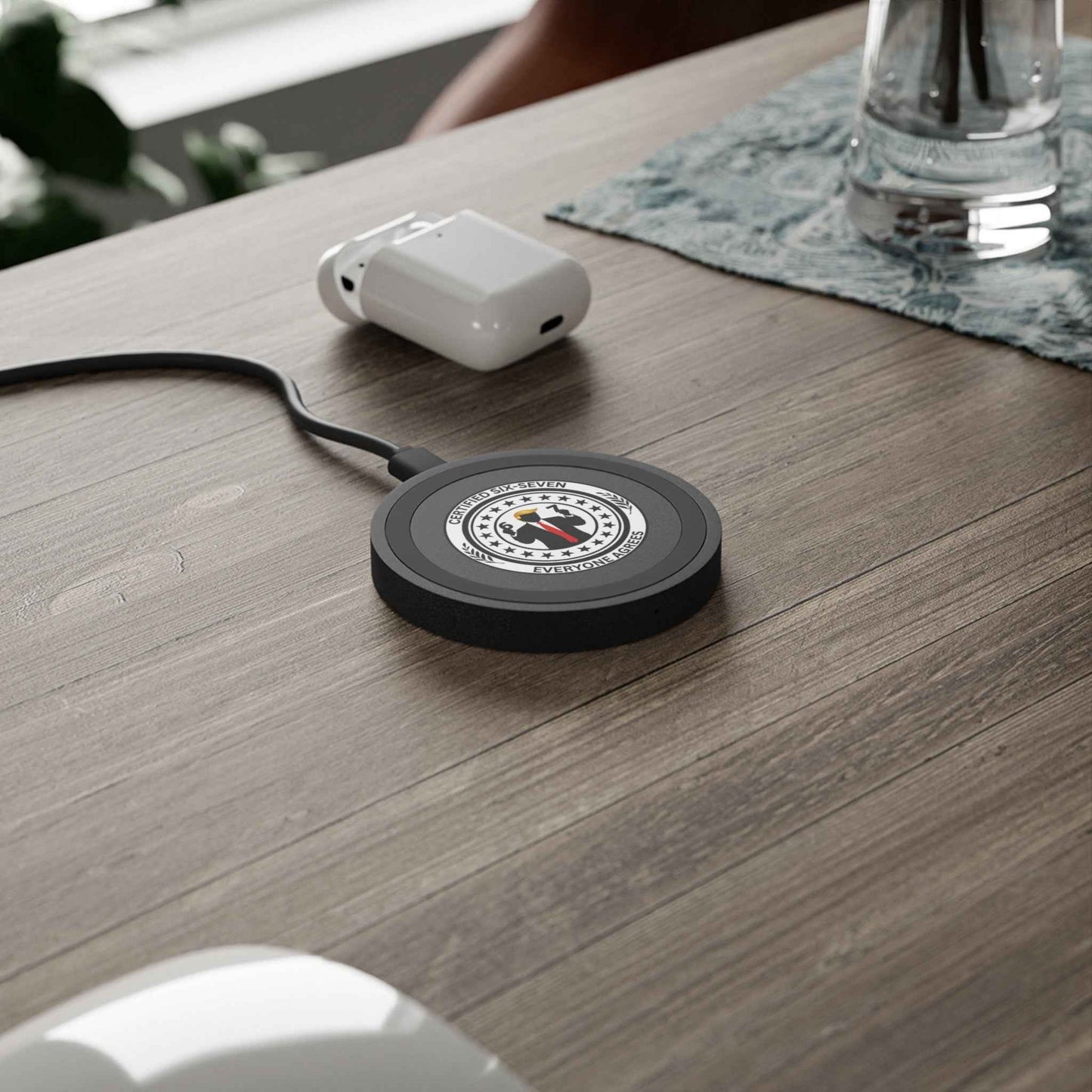Certified Six-Seven Wireless Charger | Everyone Agrees Desk Charger