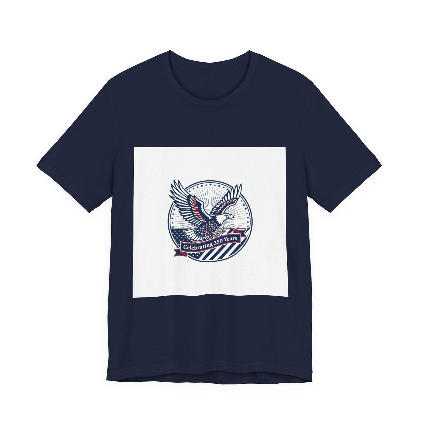 Semiquincentennial Eagle Badge Tee | 250th Anniversary 1776–2026 USA