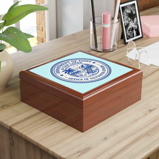 Department of Tides Jewelry Box – Officially Approved Treasure Storage