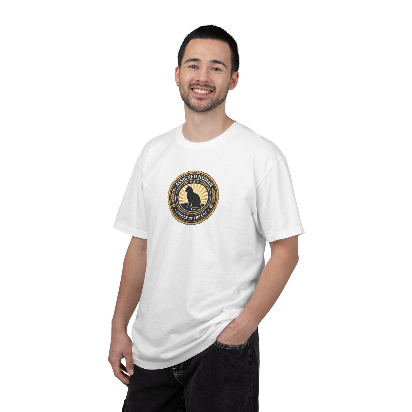 Assigned Human T-Shirt | Chosen by the Cat Tee