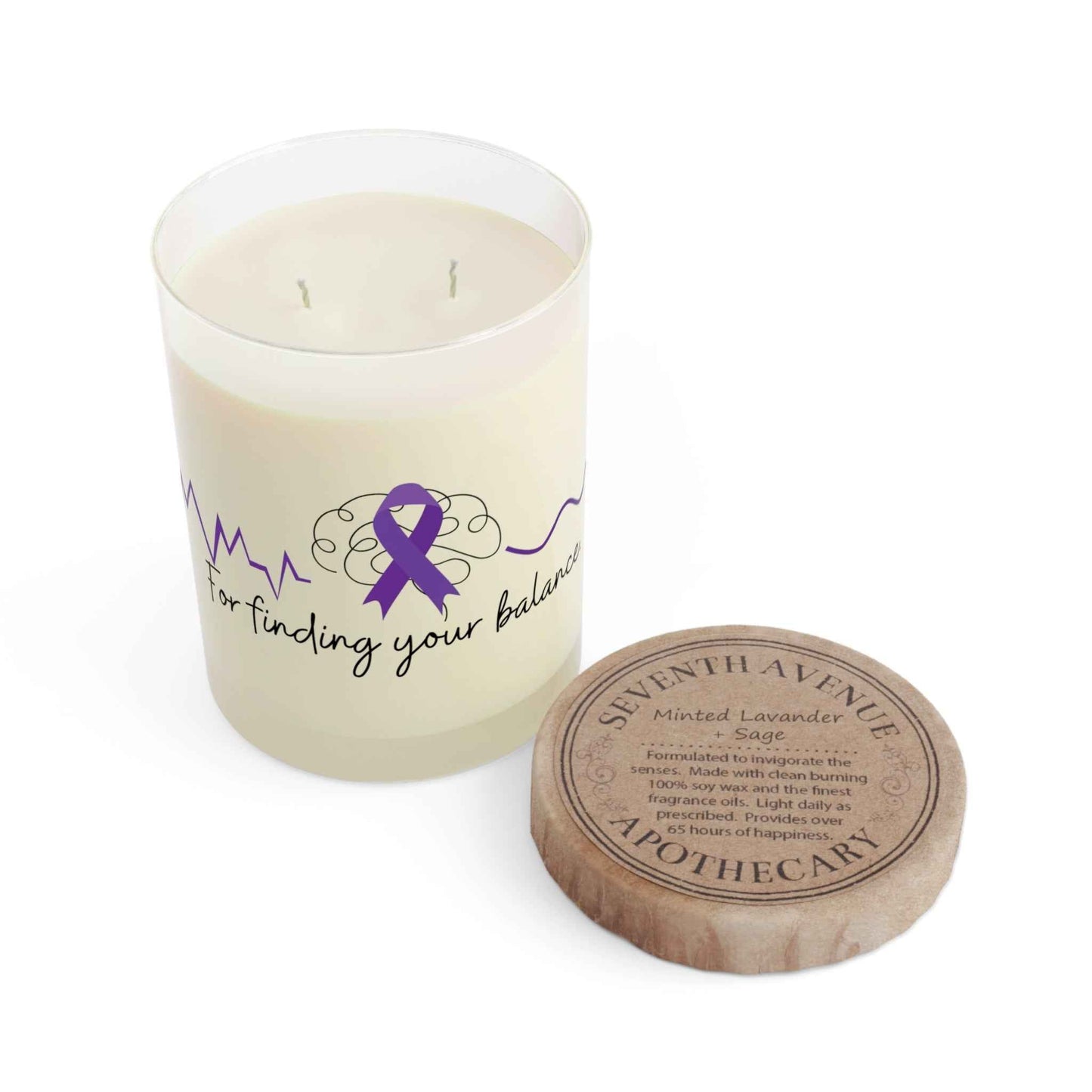 Storm / Calm Jar Candle — For Finding Your Balance