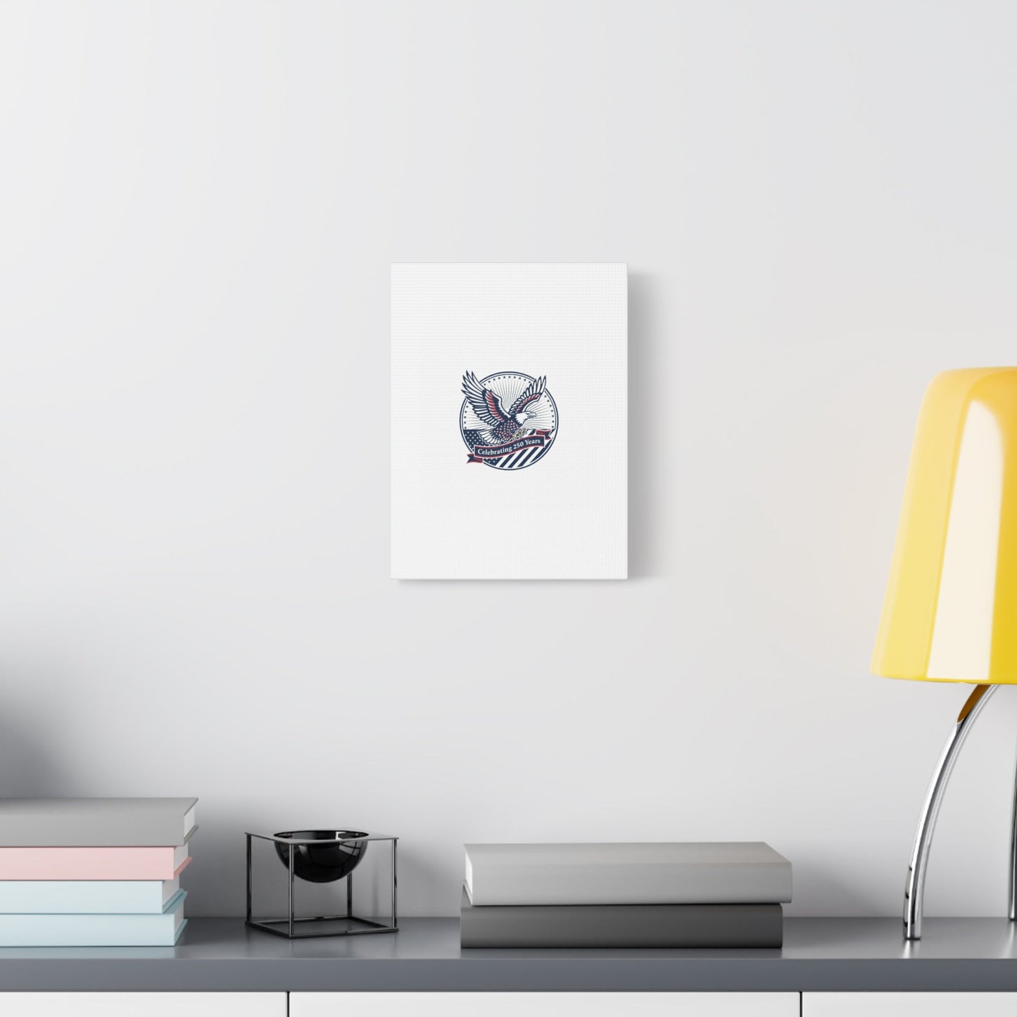 250th Anniversary Eagle Emblem Canvas | Semiquincentennial Americana