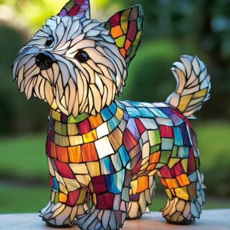 LED Small Night Lamp Art Animal Statue Creative Home Desktop Decoration