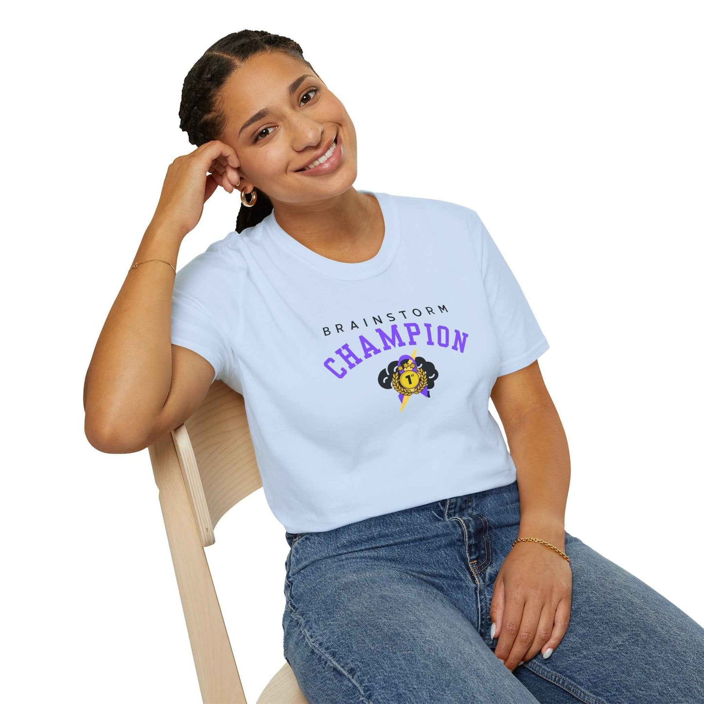 Brainstorm Champion Tee – Neurostrong Graphic T-Shirt