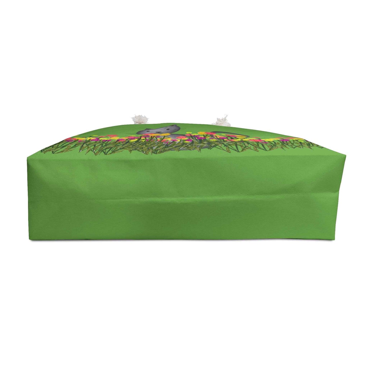 Cat in the Wildflowers Weekender Bag – Whimsical Floral Travel Tote