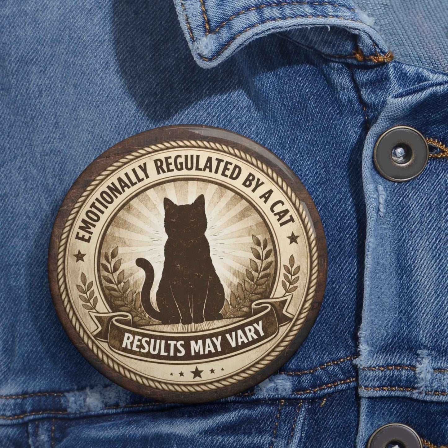 Emotional Oversight Department Pinback Button