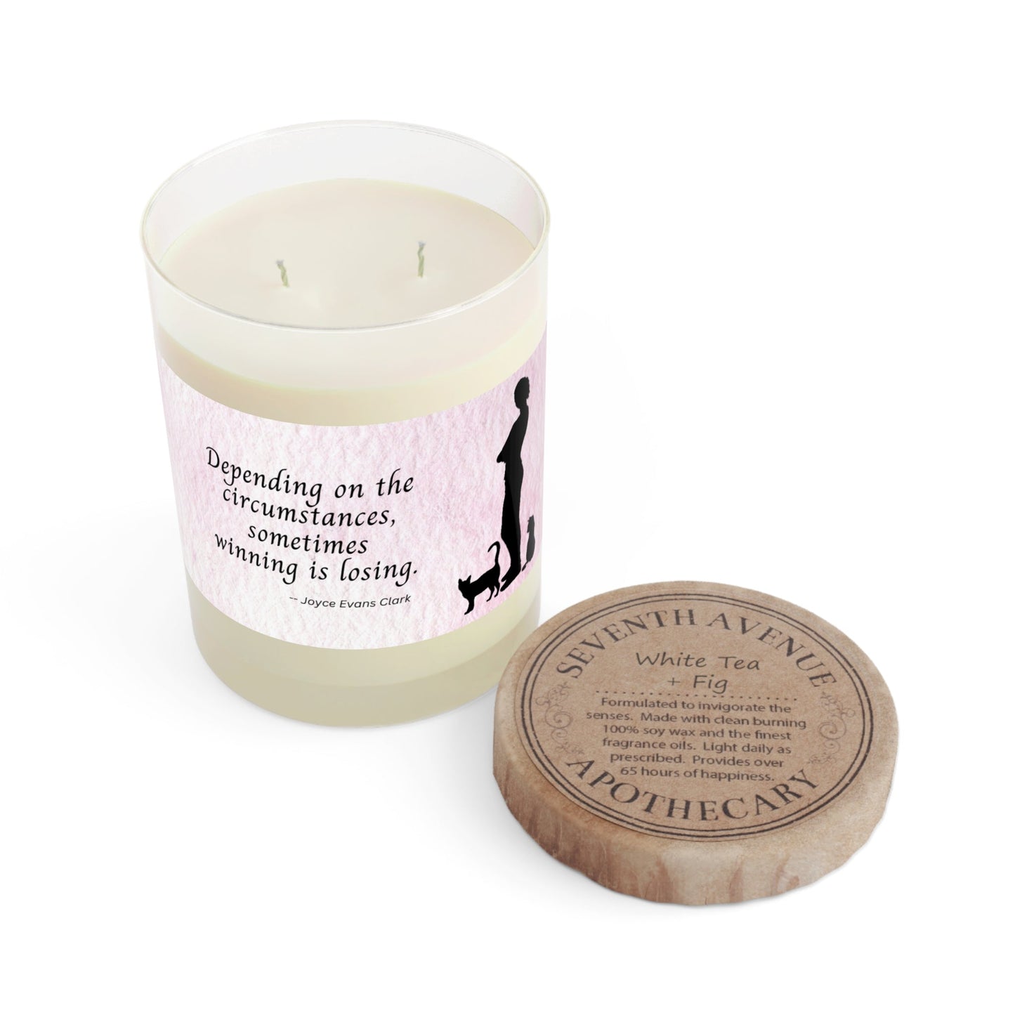 Winning Is Losing Candle | Reflective Quote Soy Candle