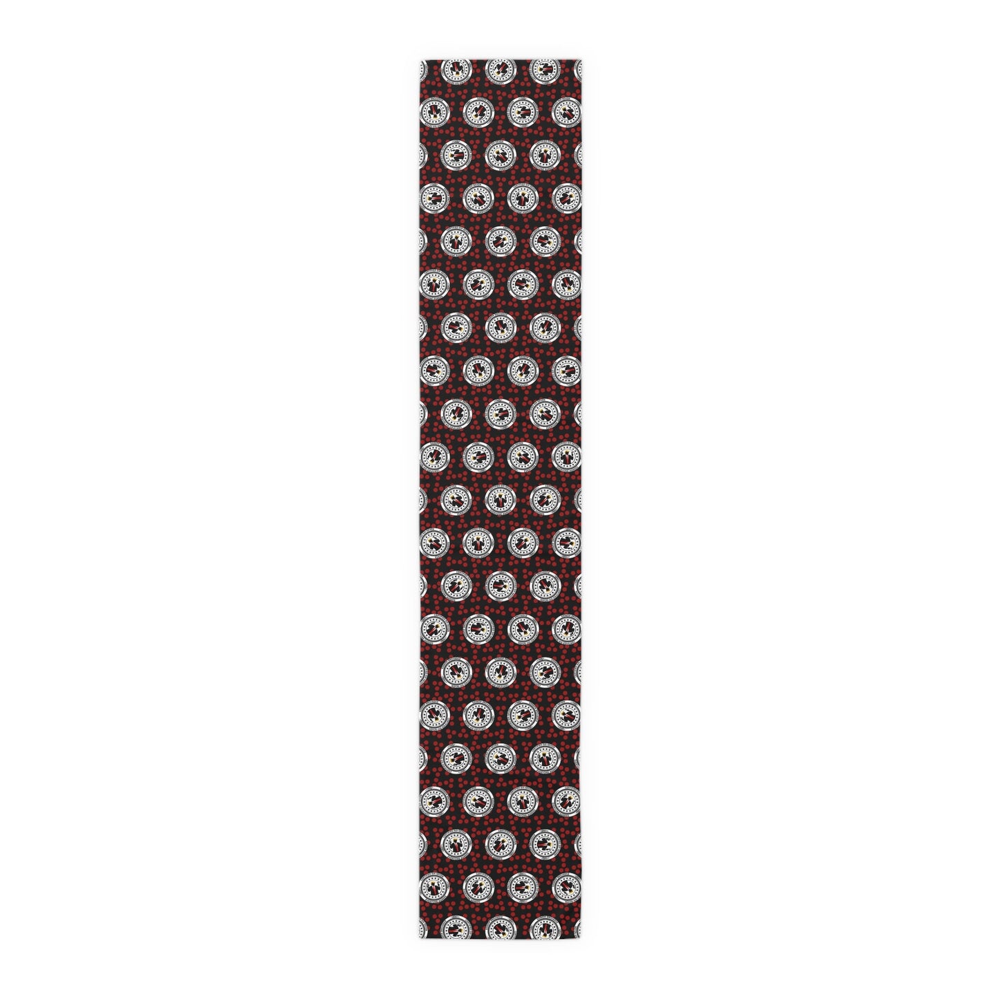 Certified Six Seven Table Runner – Political Parody Medallion Table Decor