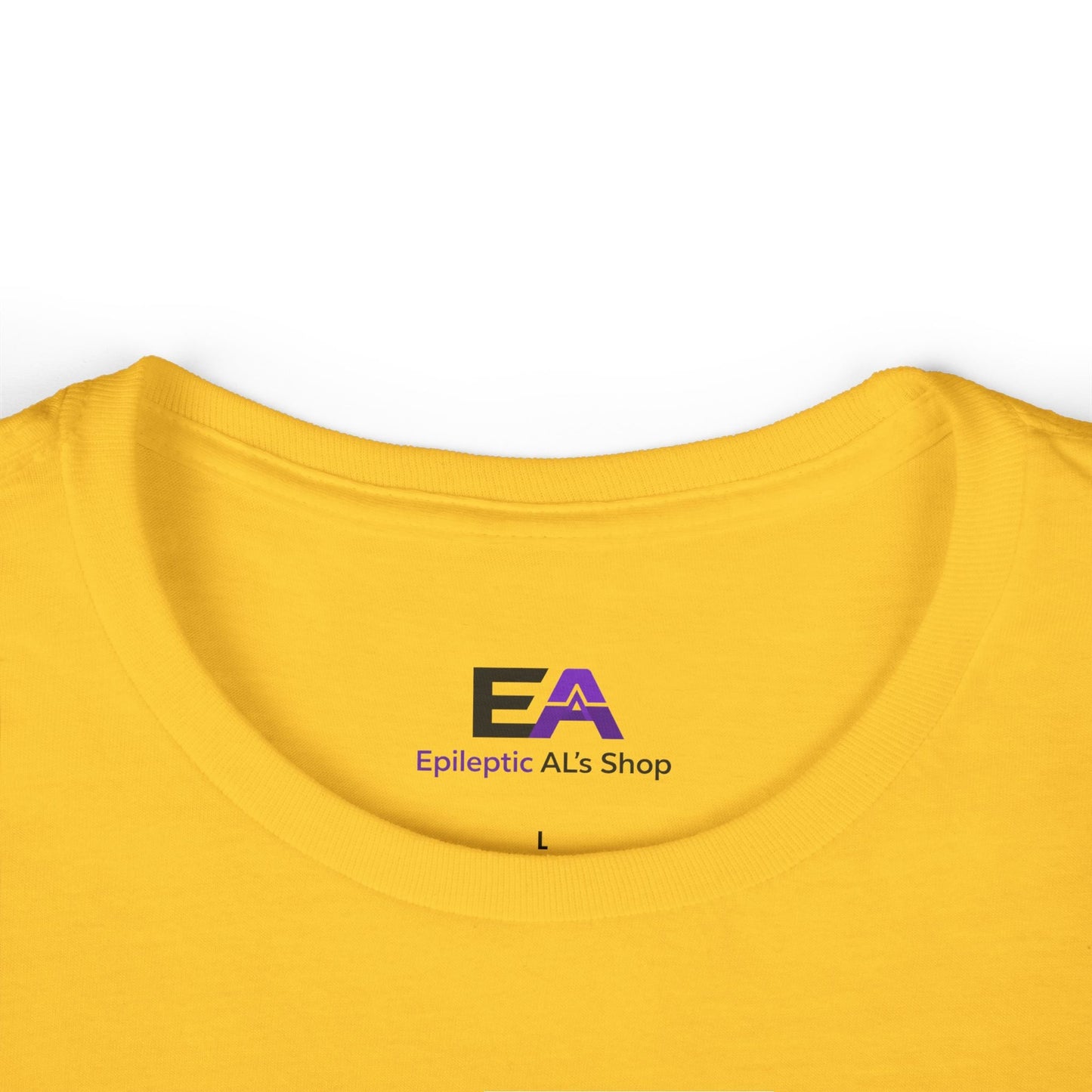 She Wears a Crown of Static – Women’s Epilepsy Awareness T-Shirt