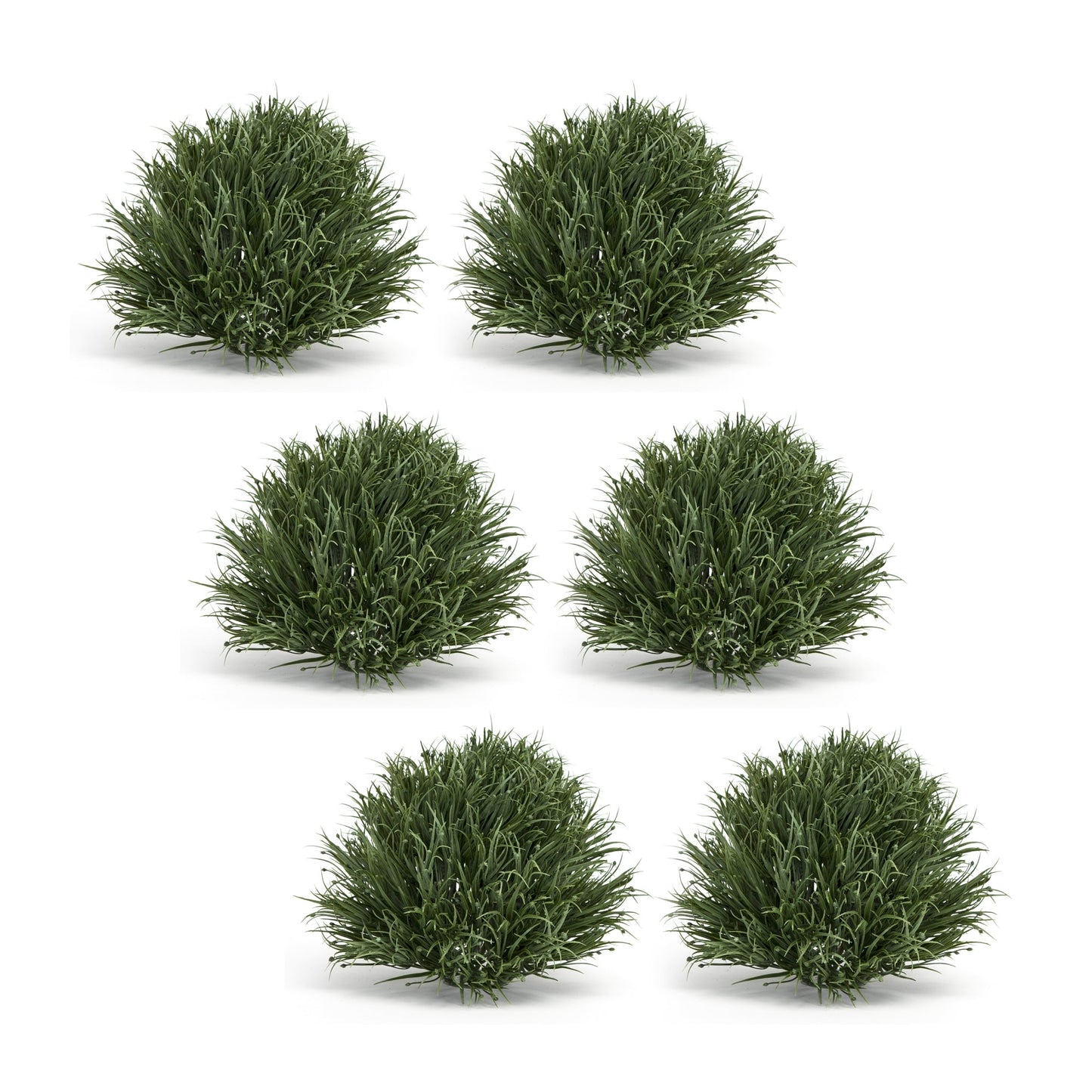 Spring Grass Half Orb (Set of 6)