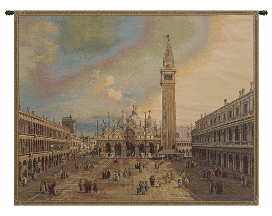 San Marco Square Italian Tapestry