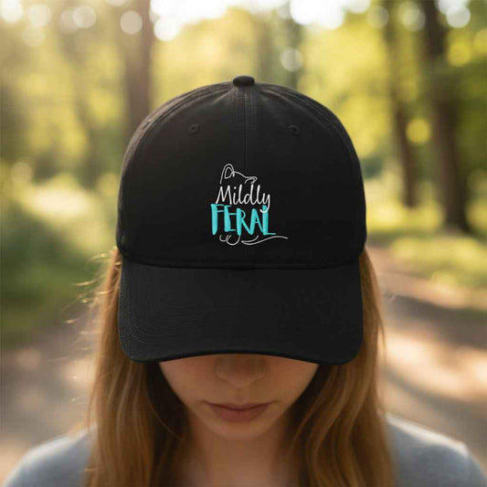 Mildly Feral Dad Hat — Socially Acceptable Chaos Edition