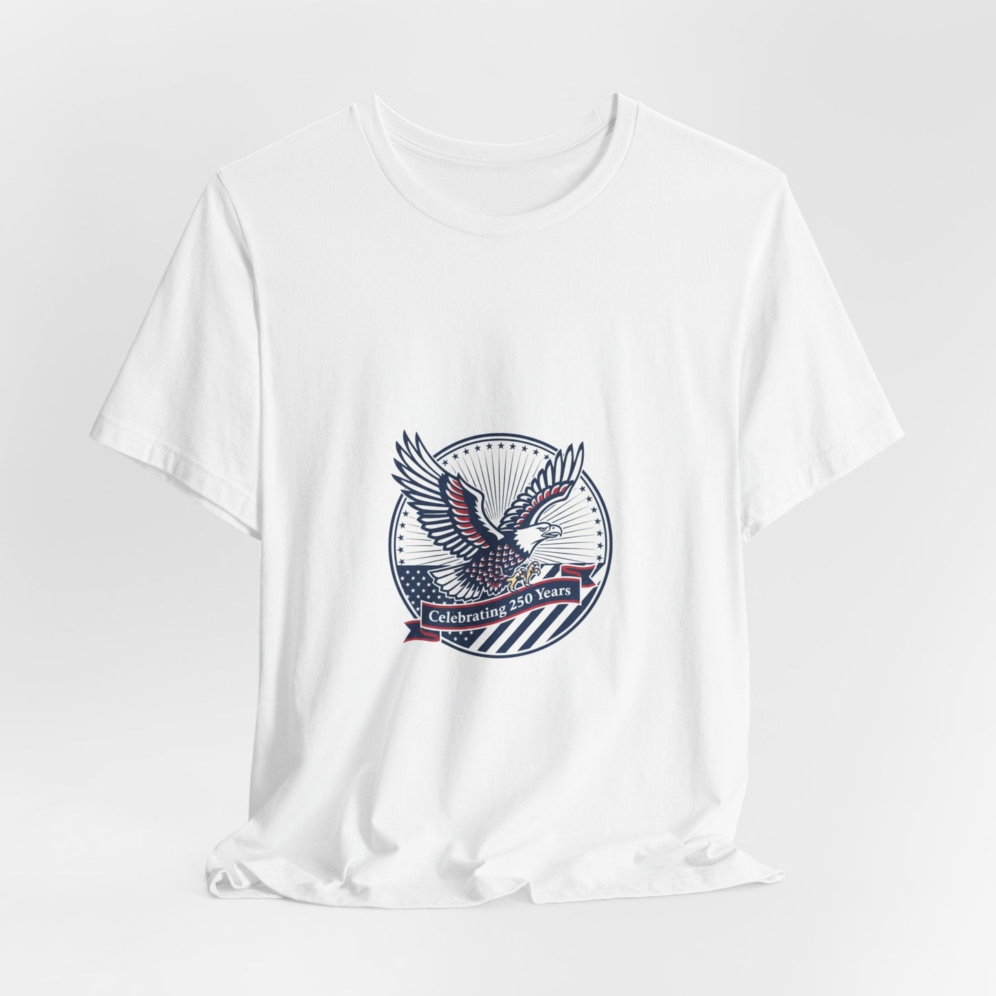 Semiquincentennial Eagle Badge Tee | 250th Anniversary 1776–2026 USA